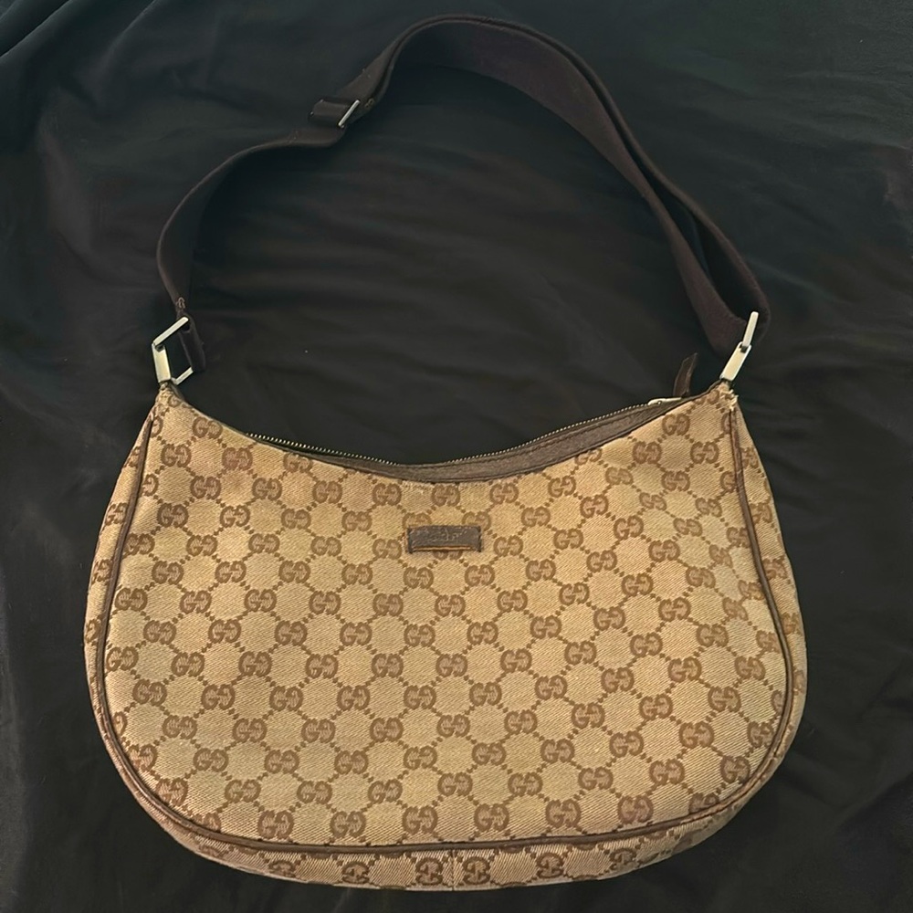 Gucci monogram shoulder bag